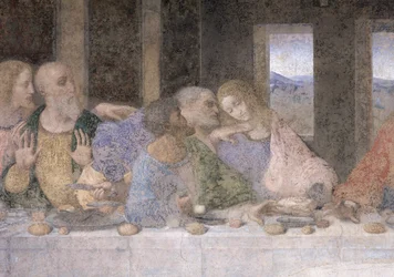 Het laatste avondmaal, 1495-97 (post restauratie)